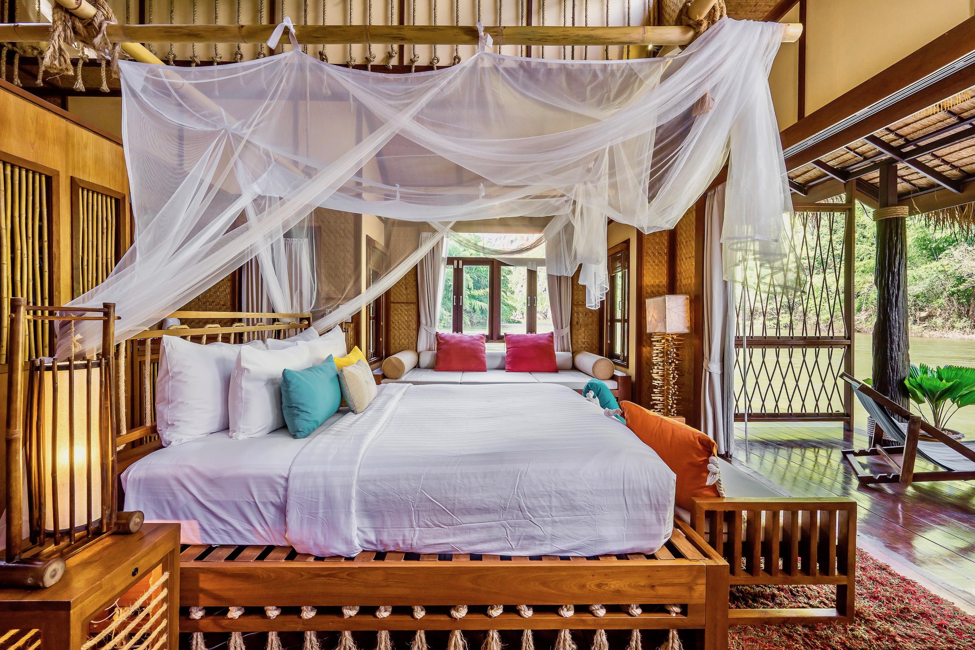 Ban Huai Maenam Noi The Float House River Kwai מראה חיצוני תמונה