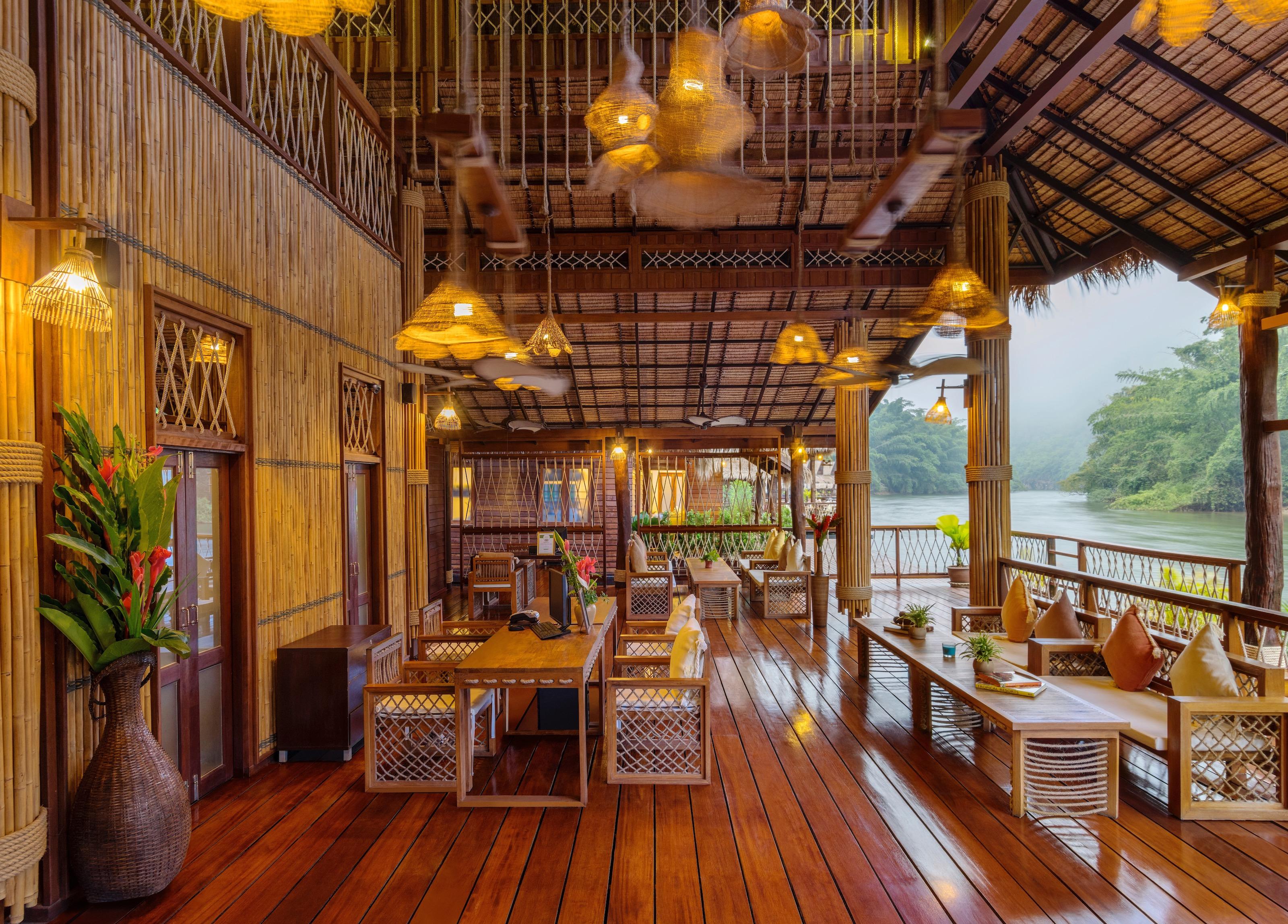 Ban Huai Maenam Noi The Float House River Kwai מראה חיצוני תמונה