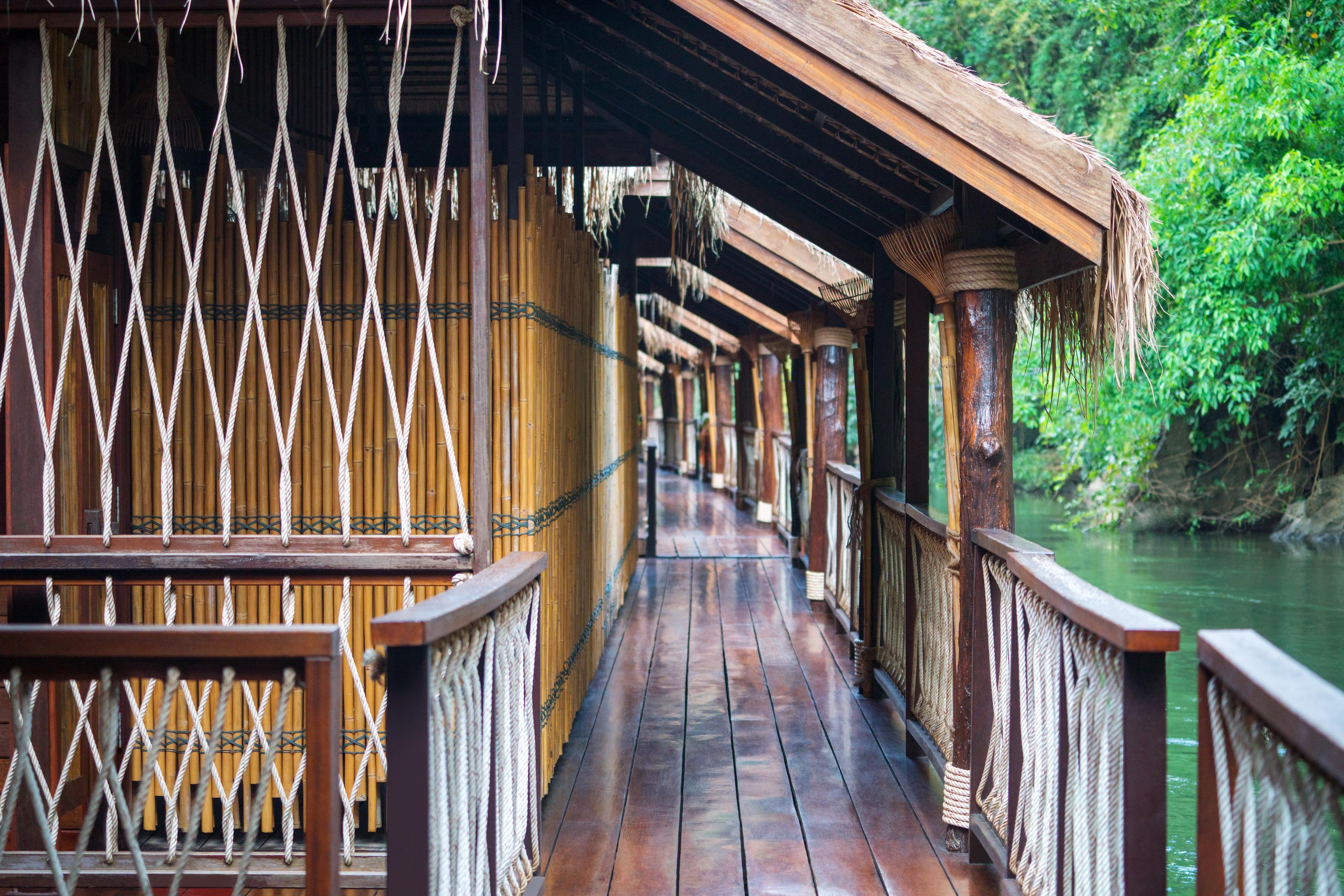 Ban Huai Maenam Noi The Float House River Kwai מראה חיצוני תמונה