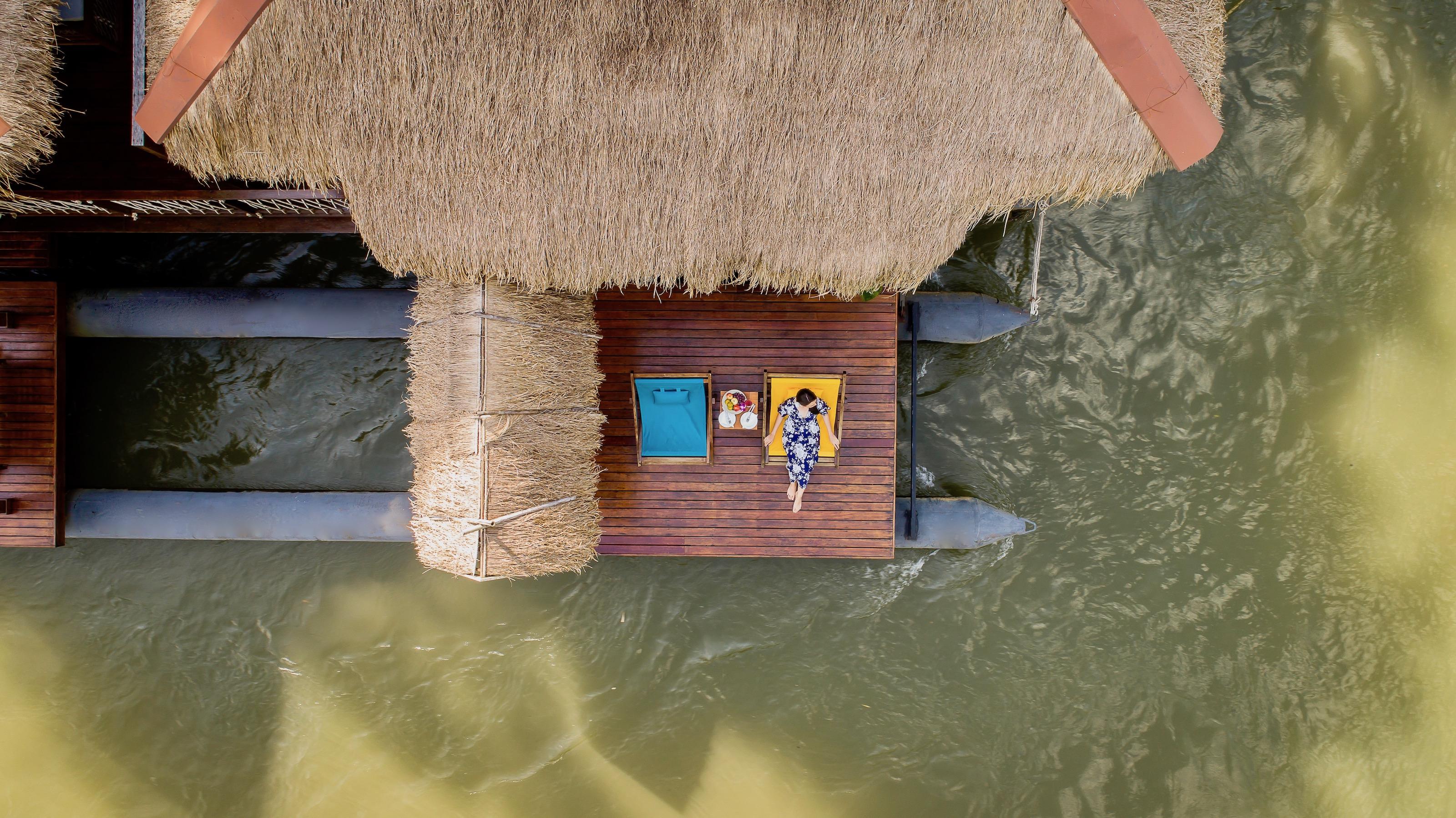 Ban Huai Maenam Noi The Float House River Kwai מראה חיצוני תמונה