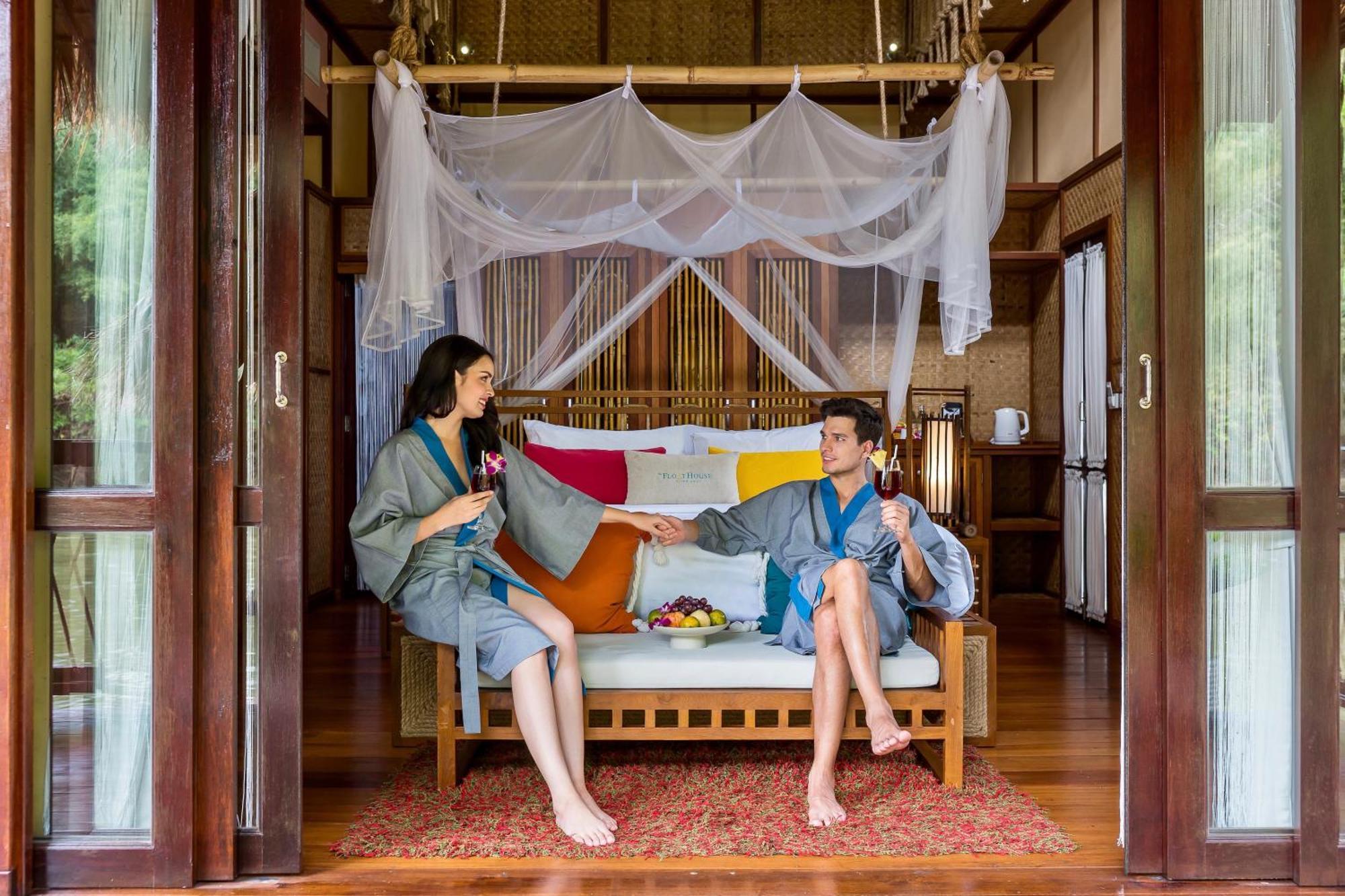 Ban Huai Maenam Noi The Float House River Kwai חדר תמונה