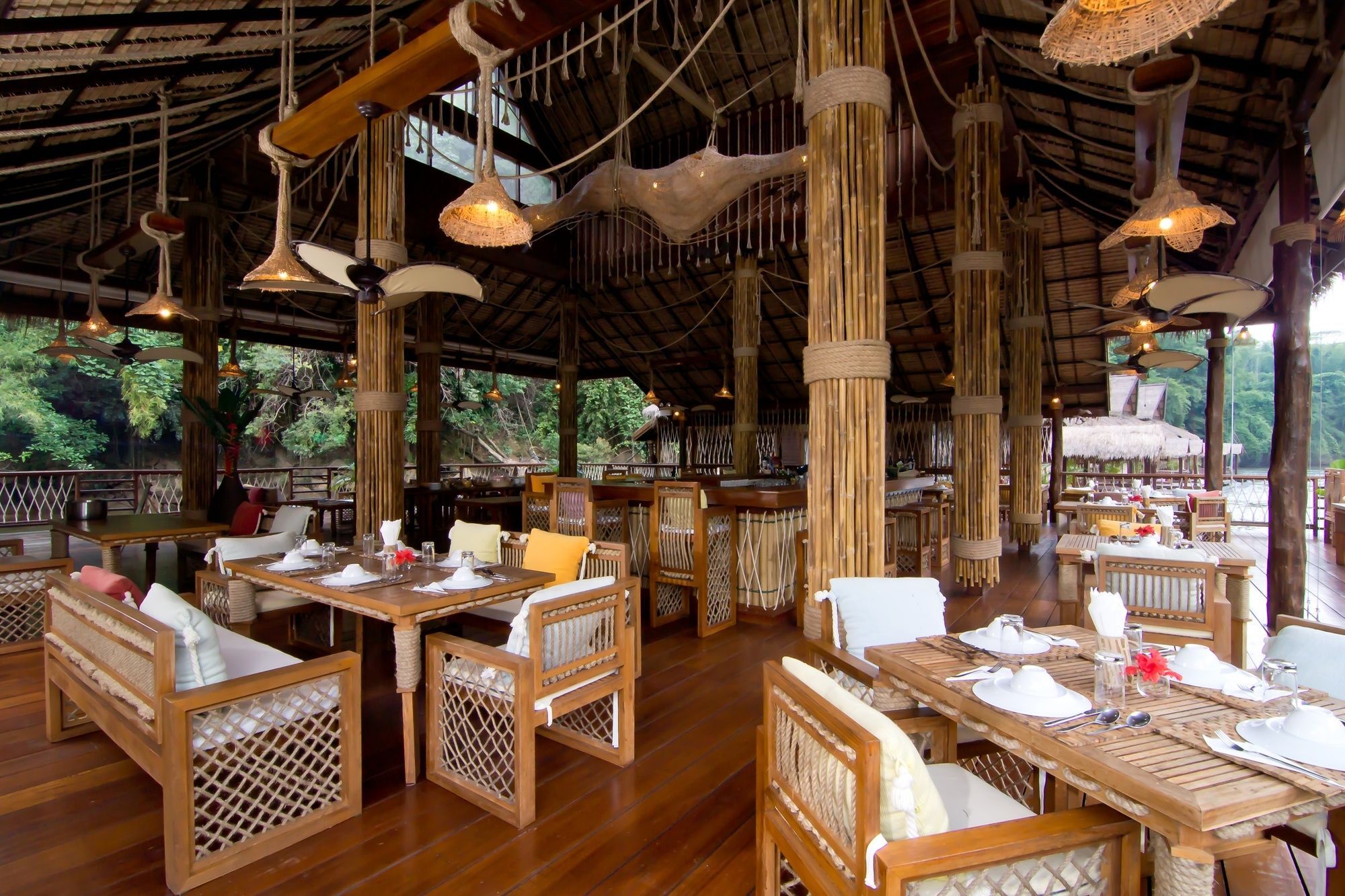 Ban Huai Maenam Noi The Float House River Kwai מראה חיצוני תמונה