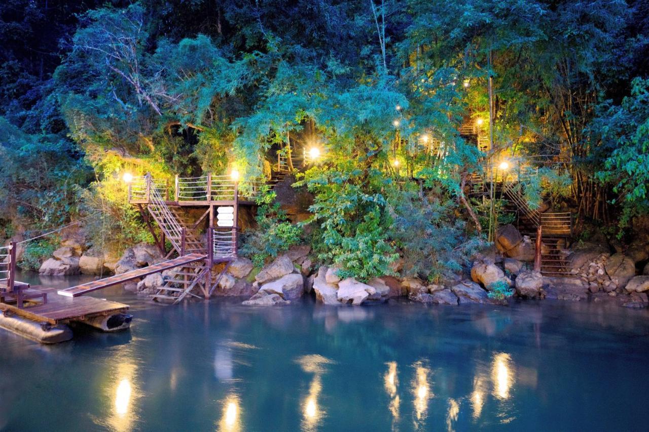 Ban Huai Maenam Noi The Float House River Kwai מראה חיצוני תמונה