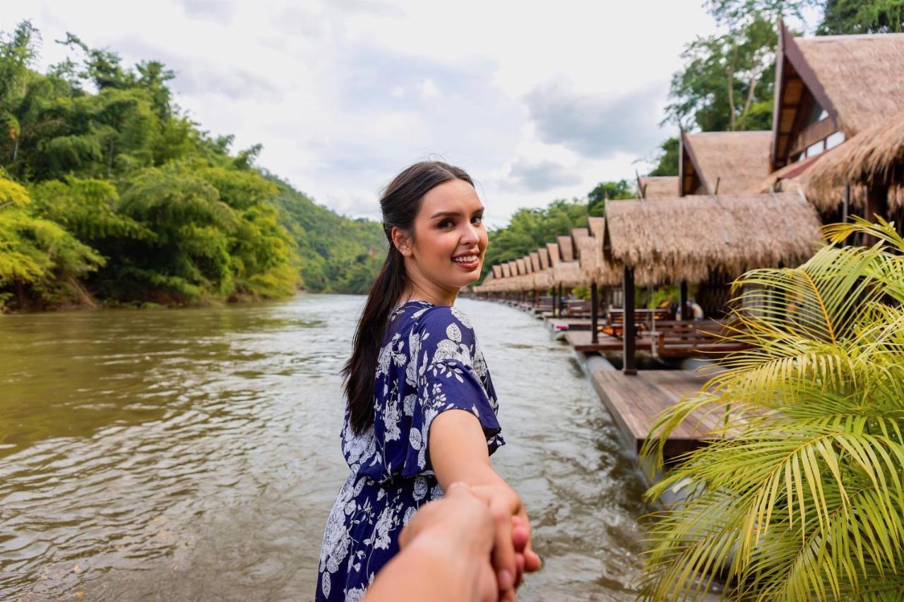 Ban Huai Maenam Noi The Float House River Kwai מראה חיצוני תמונה